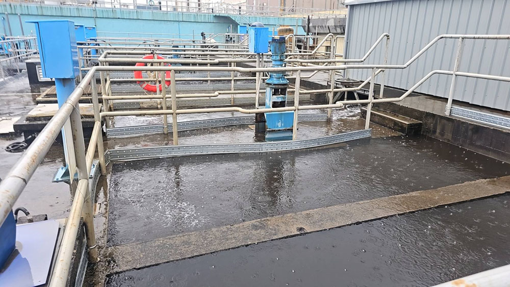 桃園觀音工業區污水處理廠山林水清理