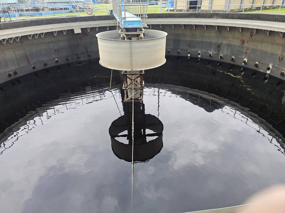 桃園觀音工業區污水處理廠山林水清理