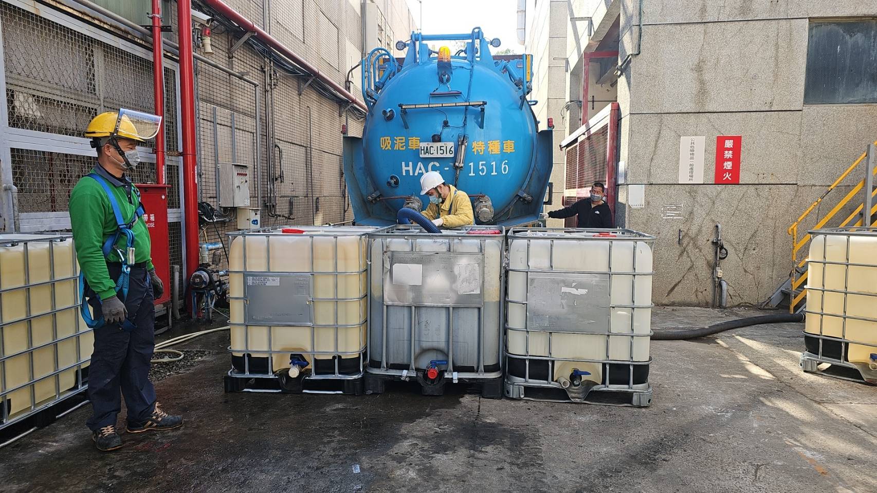 抽汙泥裝桶轉運指定處理場